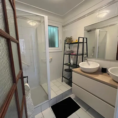 Charmant Appartement Dans Villa Basque Avec Exterieur - Colline De Bordagain Apartamento Socoa